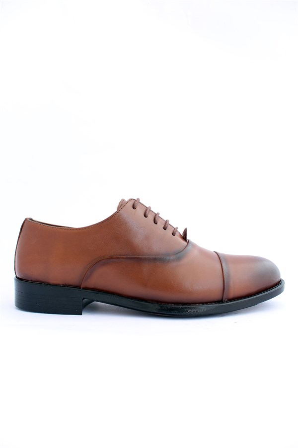 Mrd 00405 Oxford İçi Dışı Hakiki Taba Deri Klasik Erkek Ayakkabısı