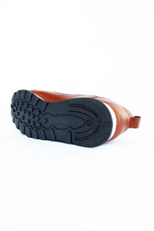 emende- Mrd 0039 Sneakers Zımbalı İçi Duble Dışı Hakiki Deri Erkek Ayakkabısı