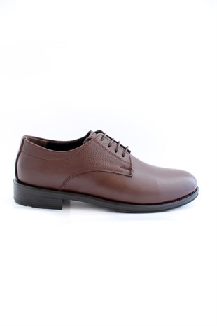 Hnt 00251 Kahverengi  Klasik Erkek Ayakkabısı
